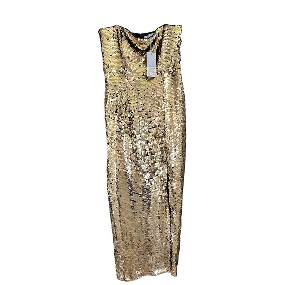 NWT Antonio Melani Sloane Sequin Sleeveless Midi Dress - Perfect Party dress! - Picture 3 of 4
